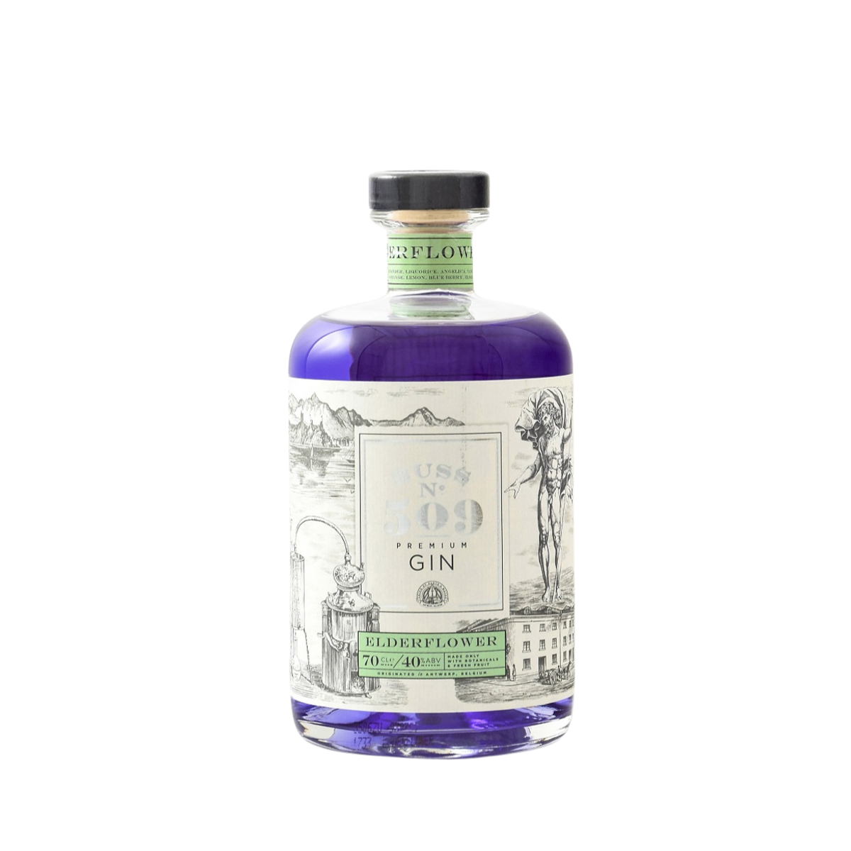 Buss No 509 Elderflower Gin Buss No 509 Elderflower Gin